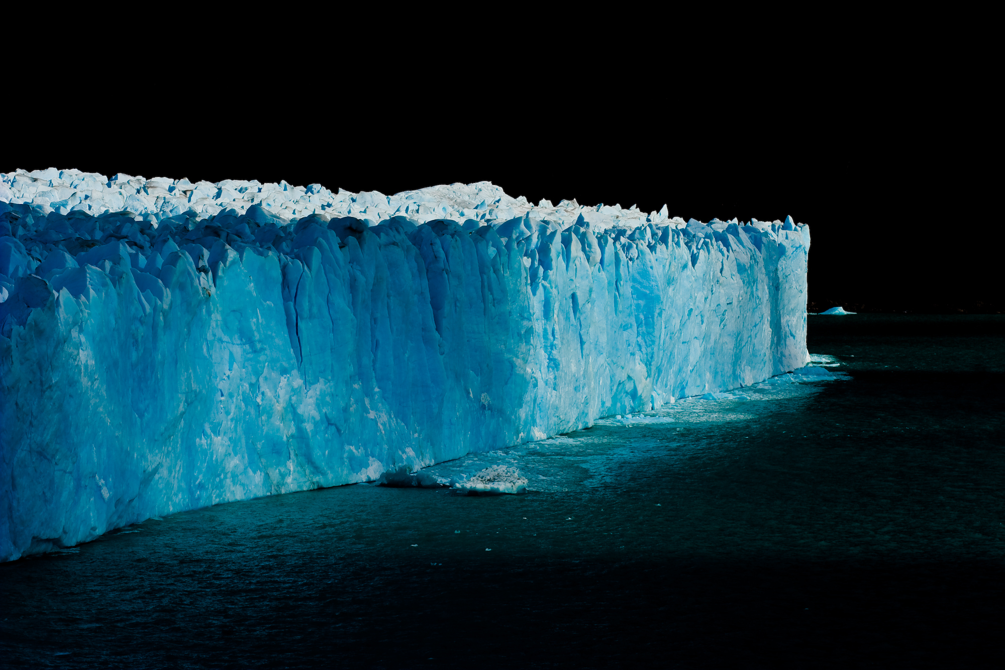 wall of blue glacier backgrounds