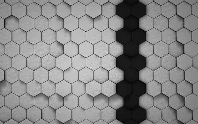 grey hexagon wallpapers image