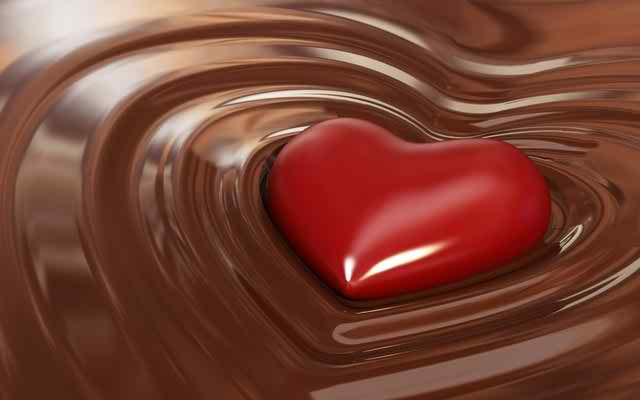 red heart chocolate wallpapers