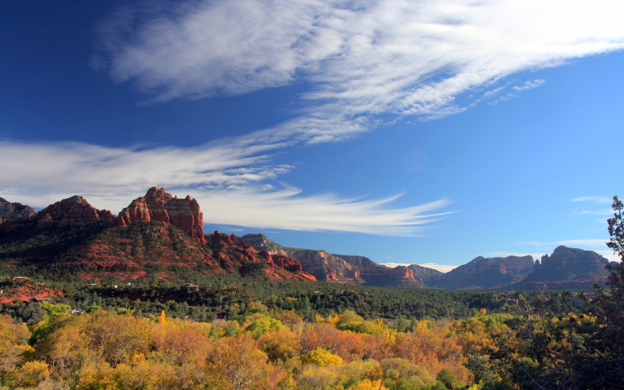 sedona in the fall wallpaper