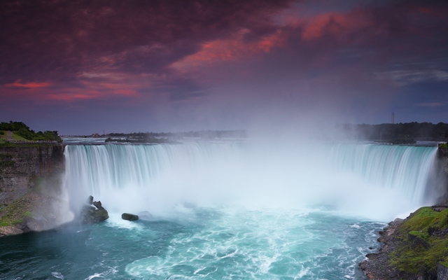 landscape niagara falls background