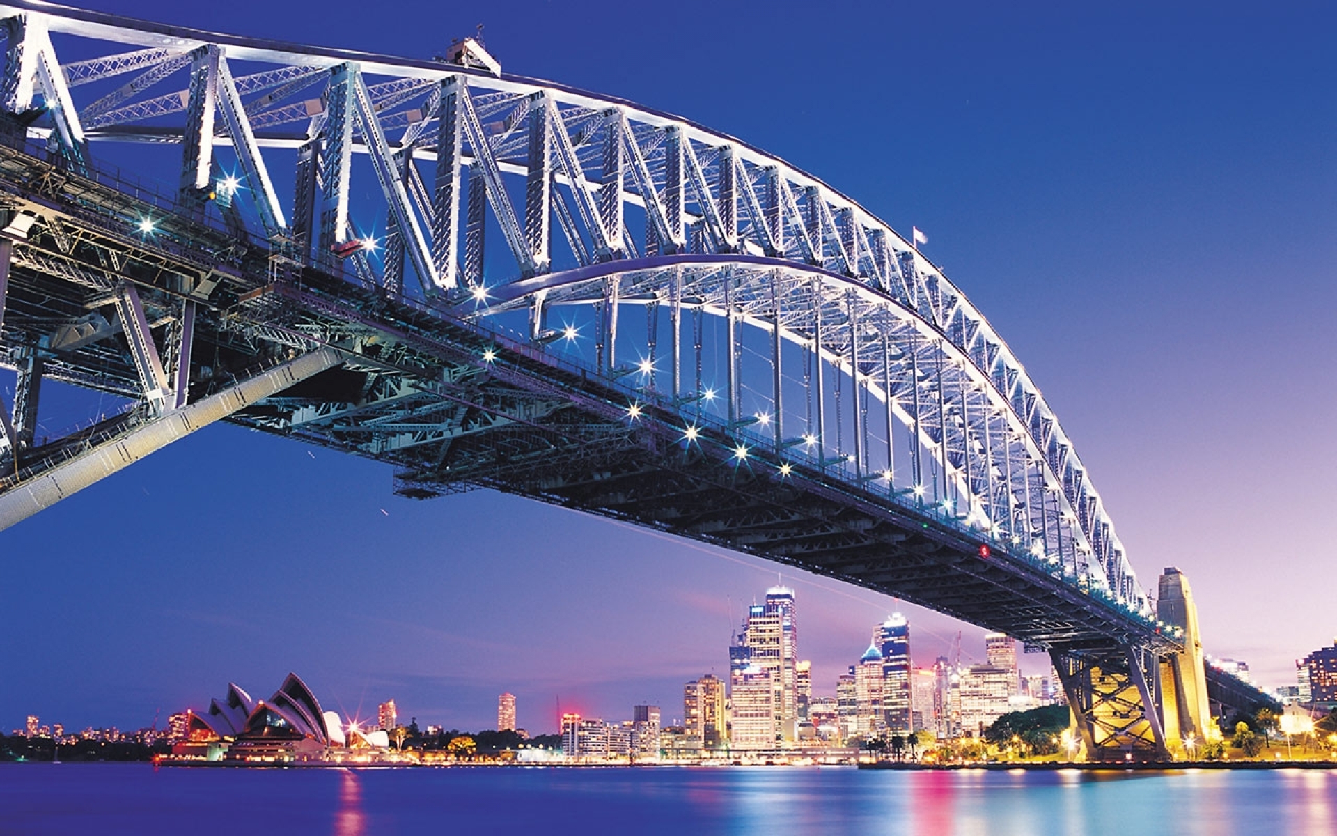 skylines sydney bridge wallpaper