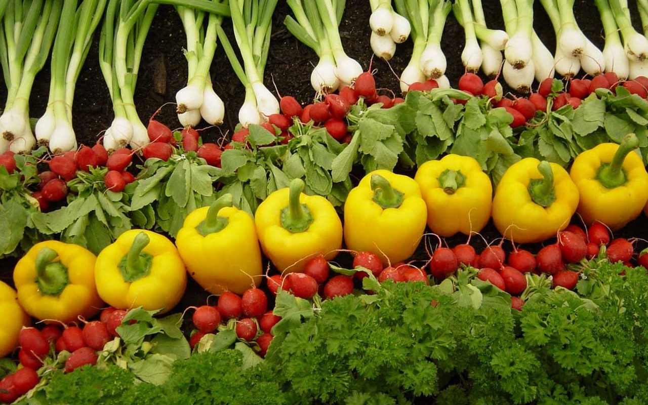most popular vegetable wallpapers