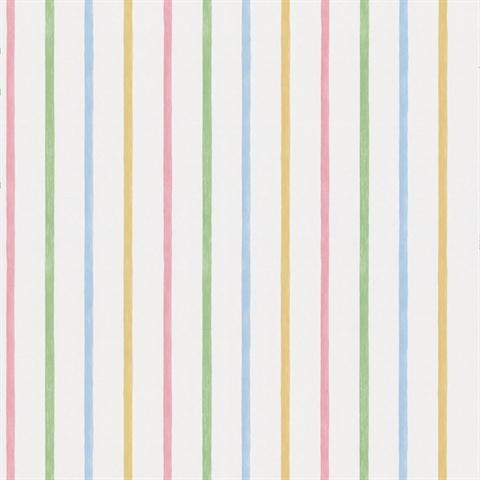 blue green pink yellow pastel stripes