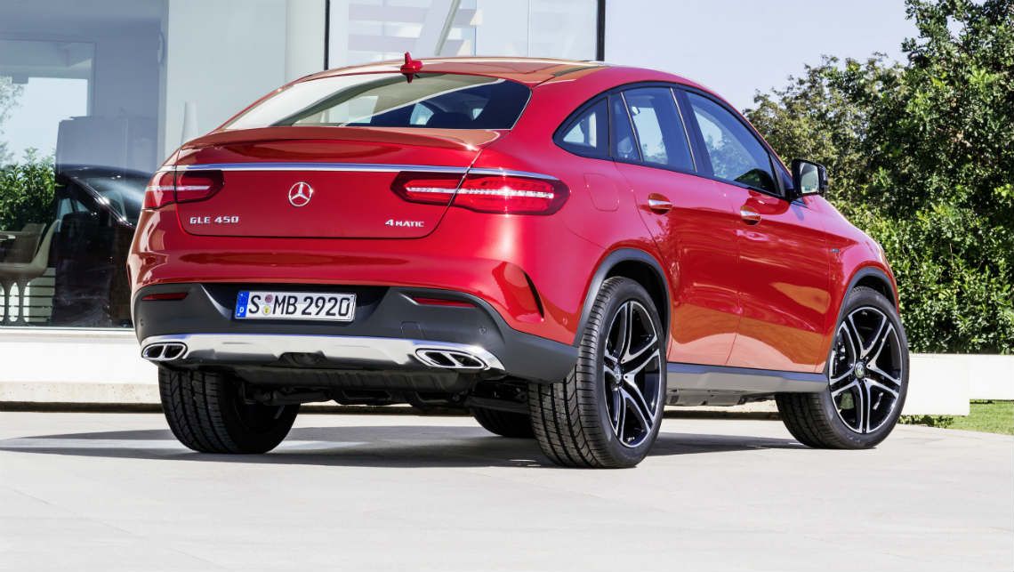 back side mercedes benz gle coupe