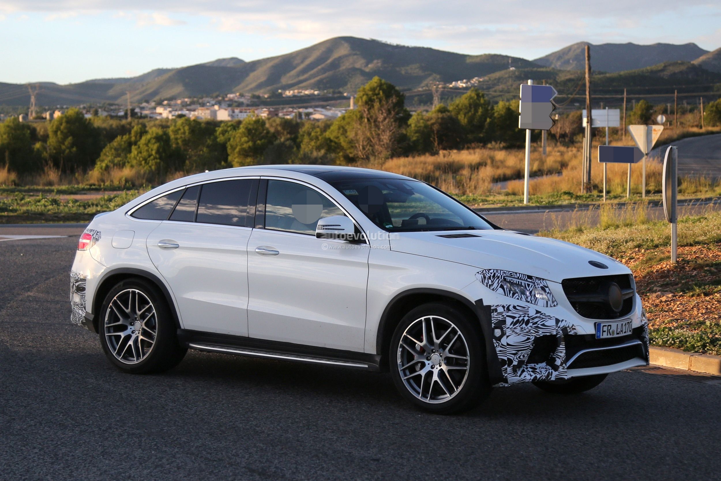 spied in production 2015 mercedes benz gle coupe