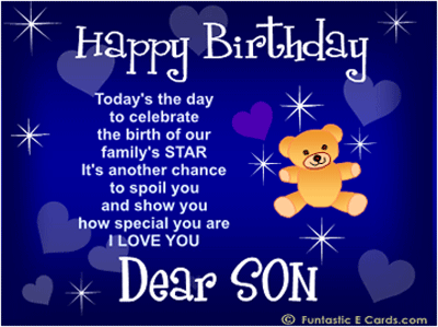 animated birthday wishes for son