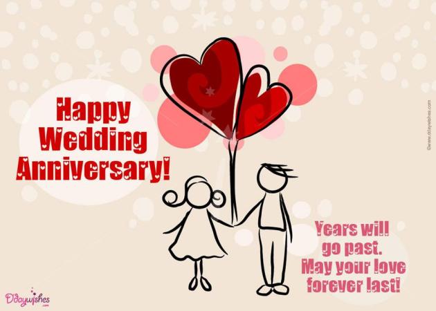 free weeding anniversray wishes