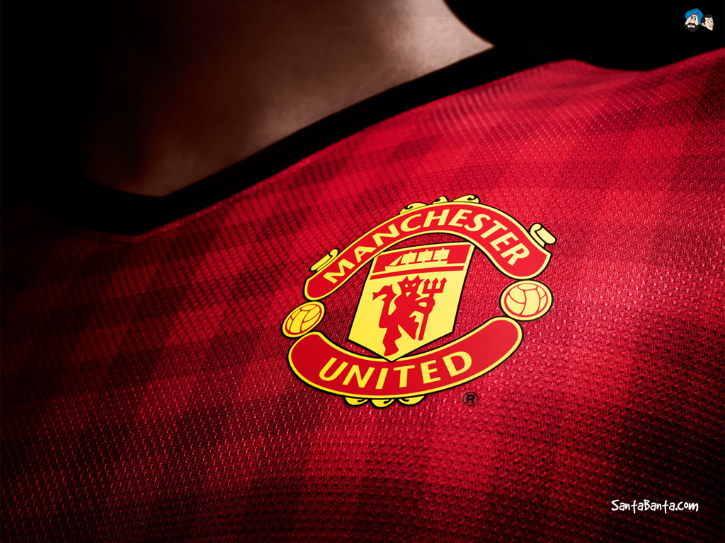 red manchester united wallpaper