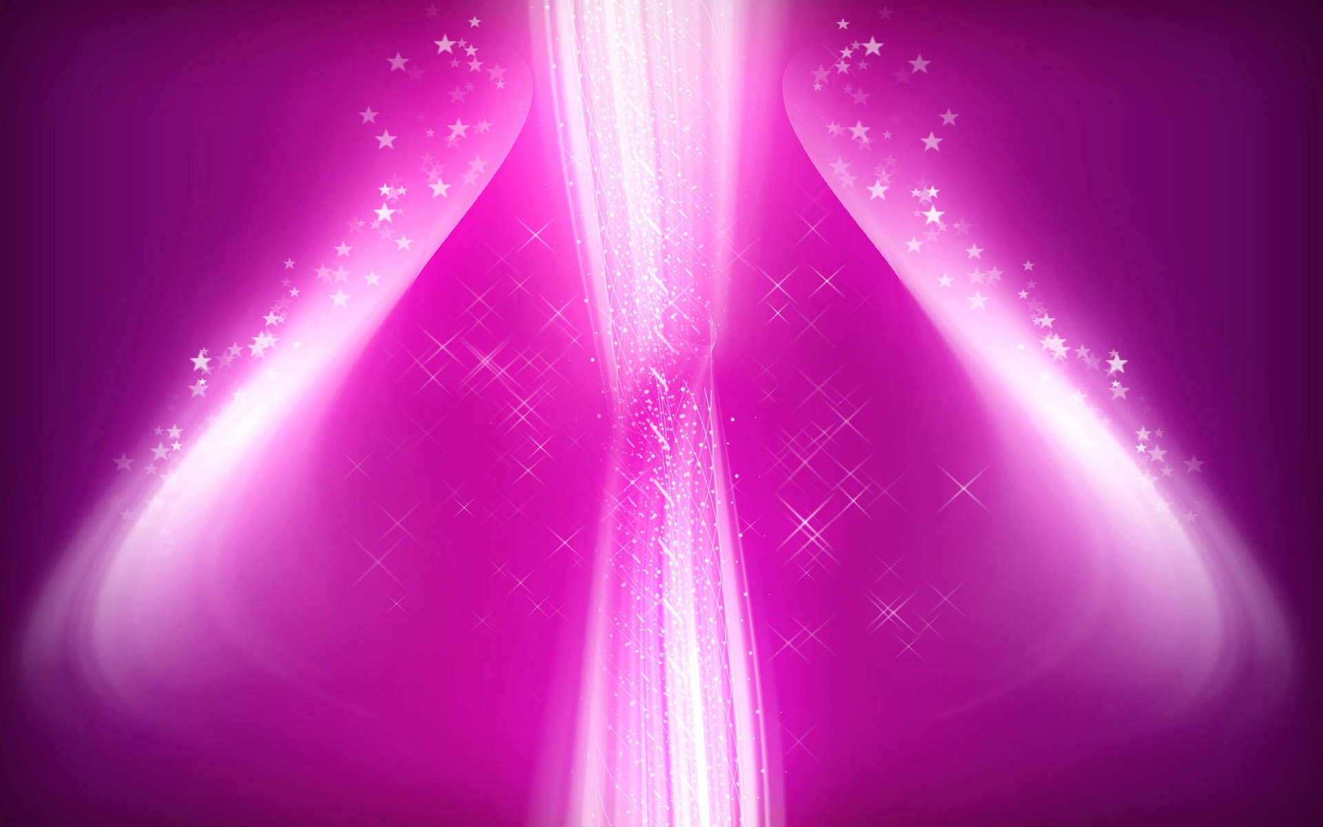 pink glow abstract image