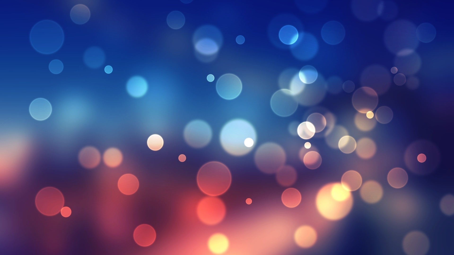 blue bokeh wallpaper