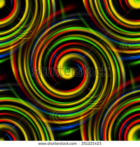 digital multi color swirls image