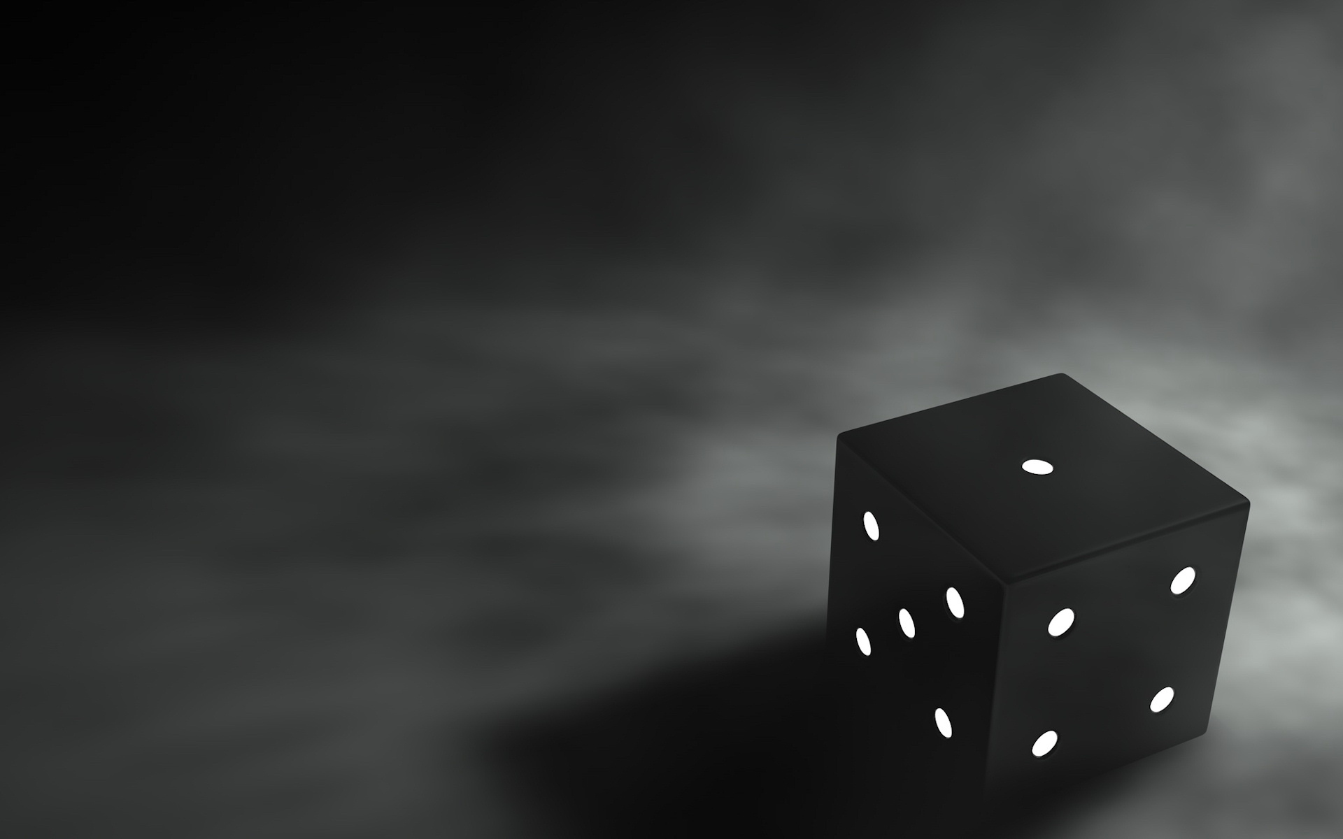 wallpaper hd dark black cube wide