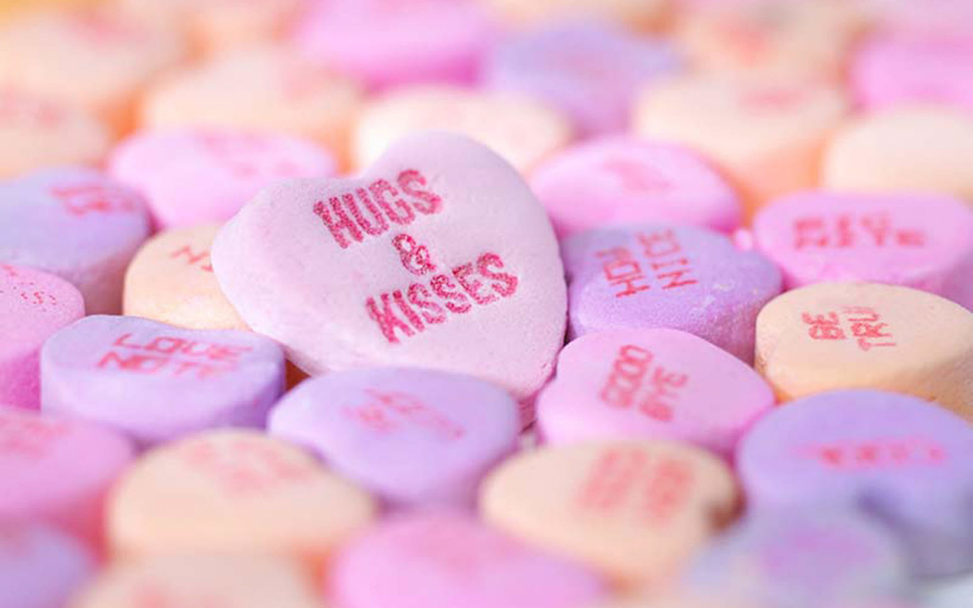 hugs kisses love wallpaper