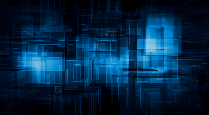 blue 3d background