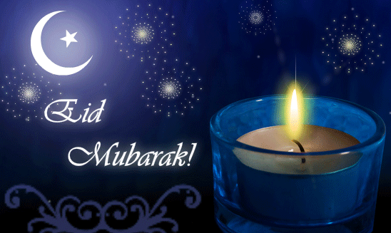beautiful eid mubarak card