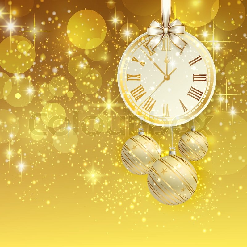 new year vector background