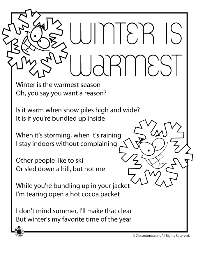 printable winter poem wallpaper