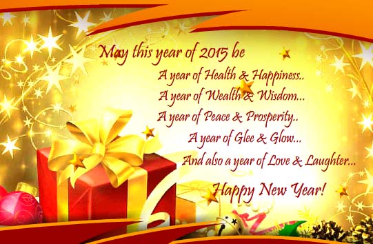 cards for new year 2015