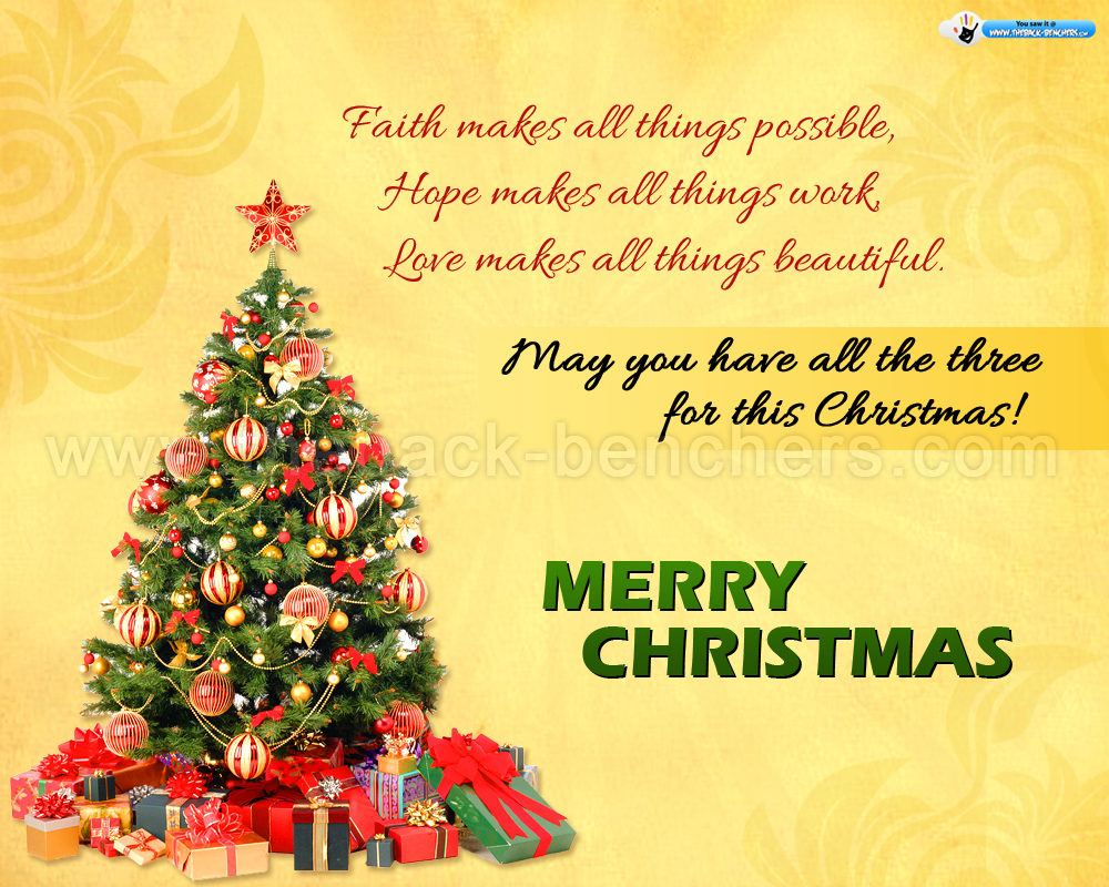 merry christmas wishes