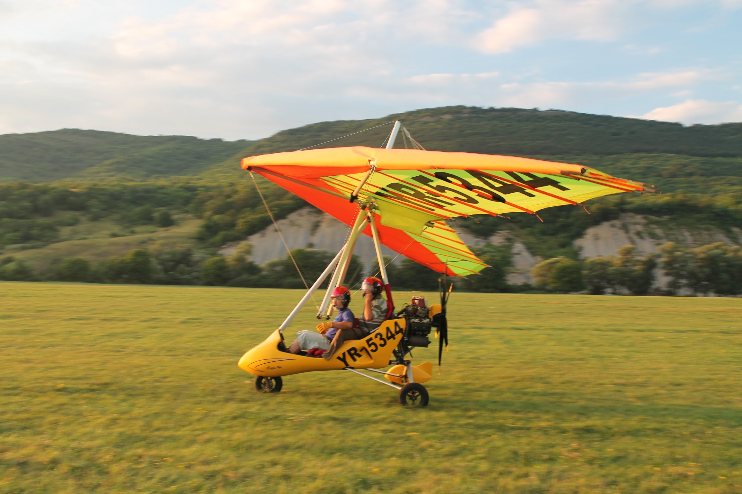 super powered hang glider-image