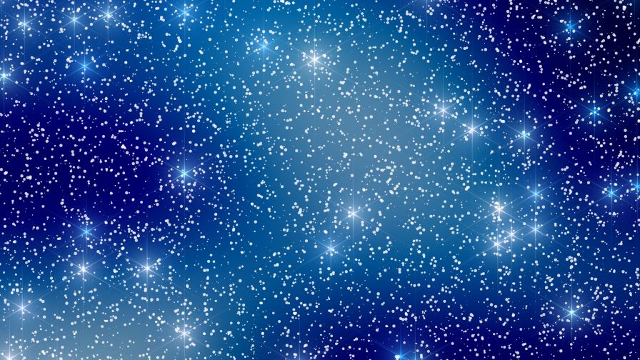 blue background and stars