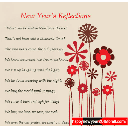 das compressor new year poem