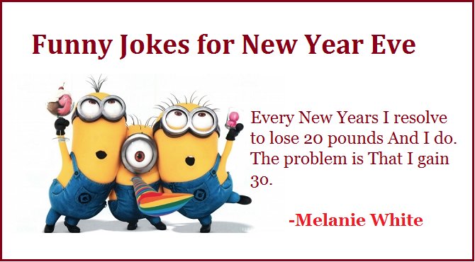 funny jokes for new years eve resolution