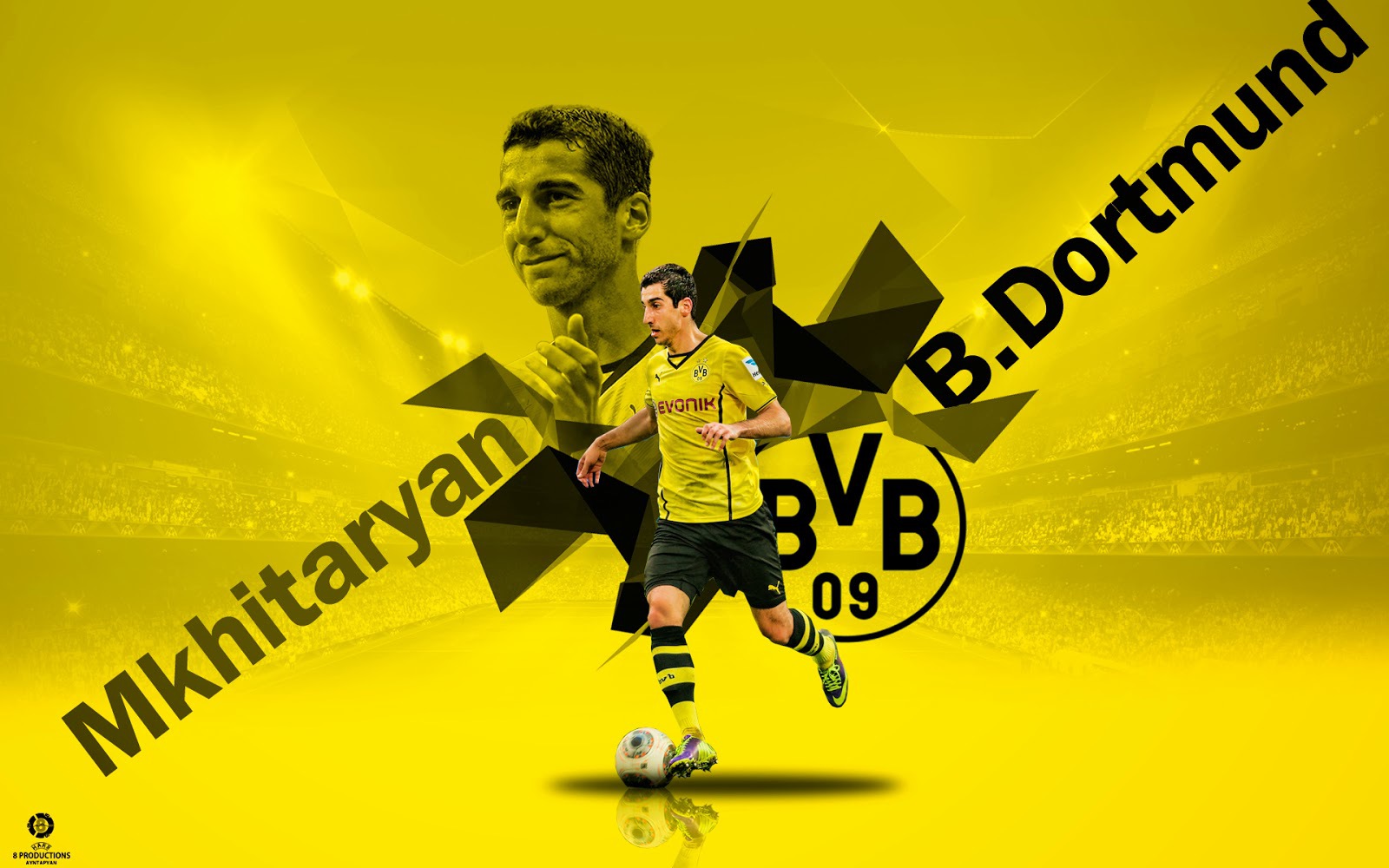 the football player of dortmund henrikh mkhitaryan