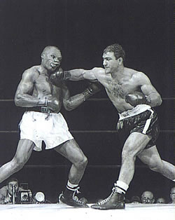 rocky marciano in the ring