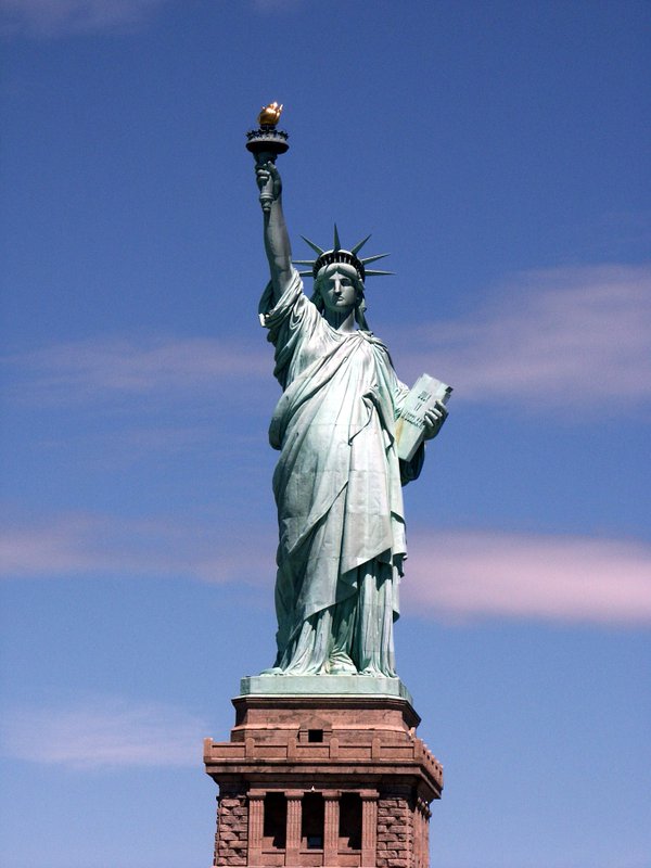 big art statue of liberty
