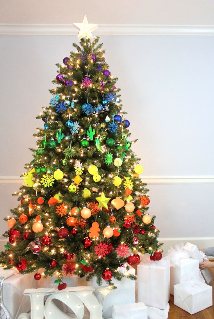 colorful decorated tree image