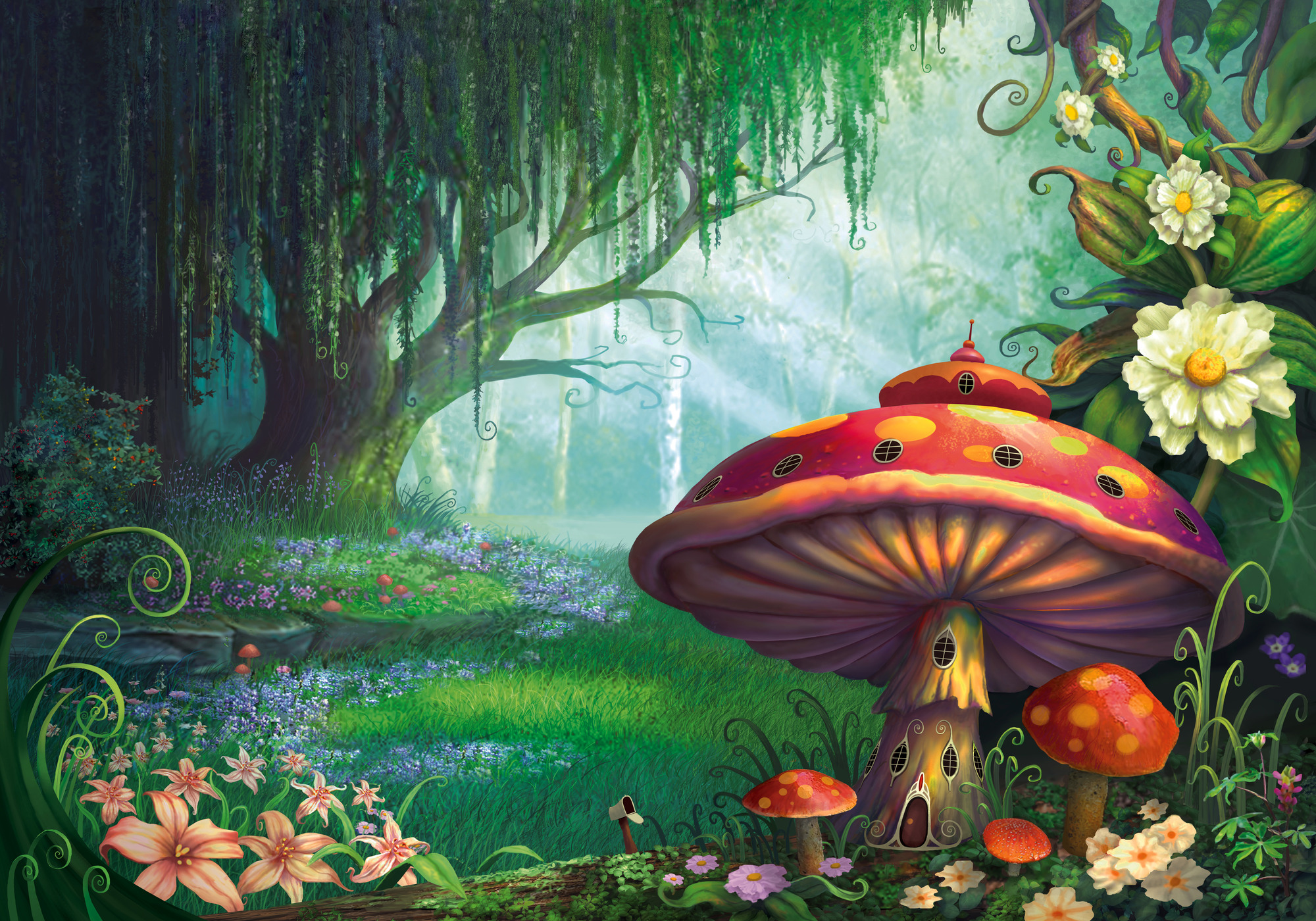 so nice enchanted forest image