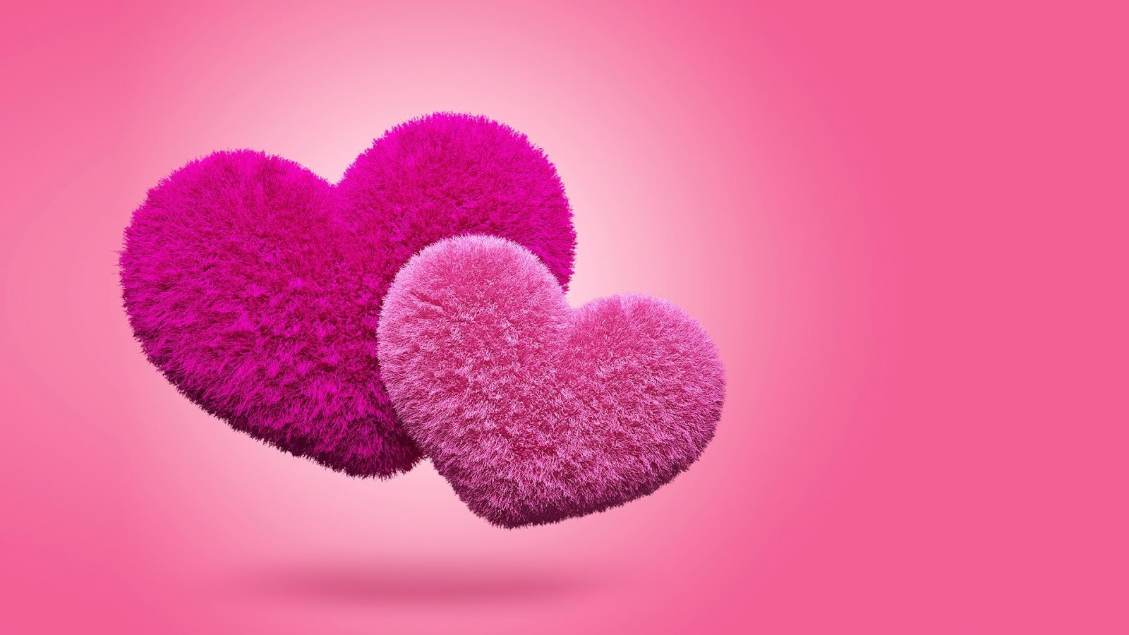 beautiful hearts pink image