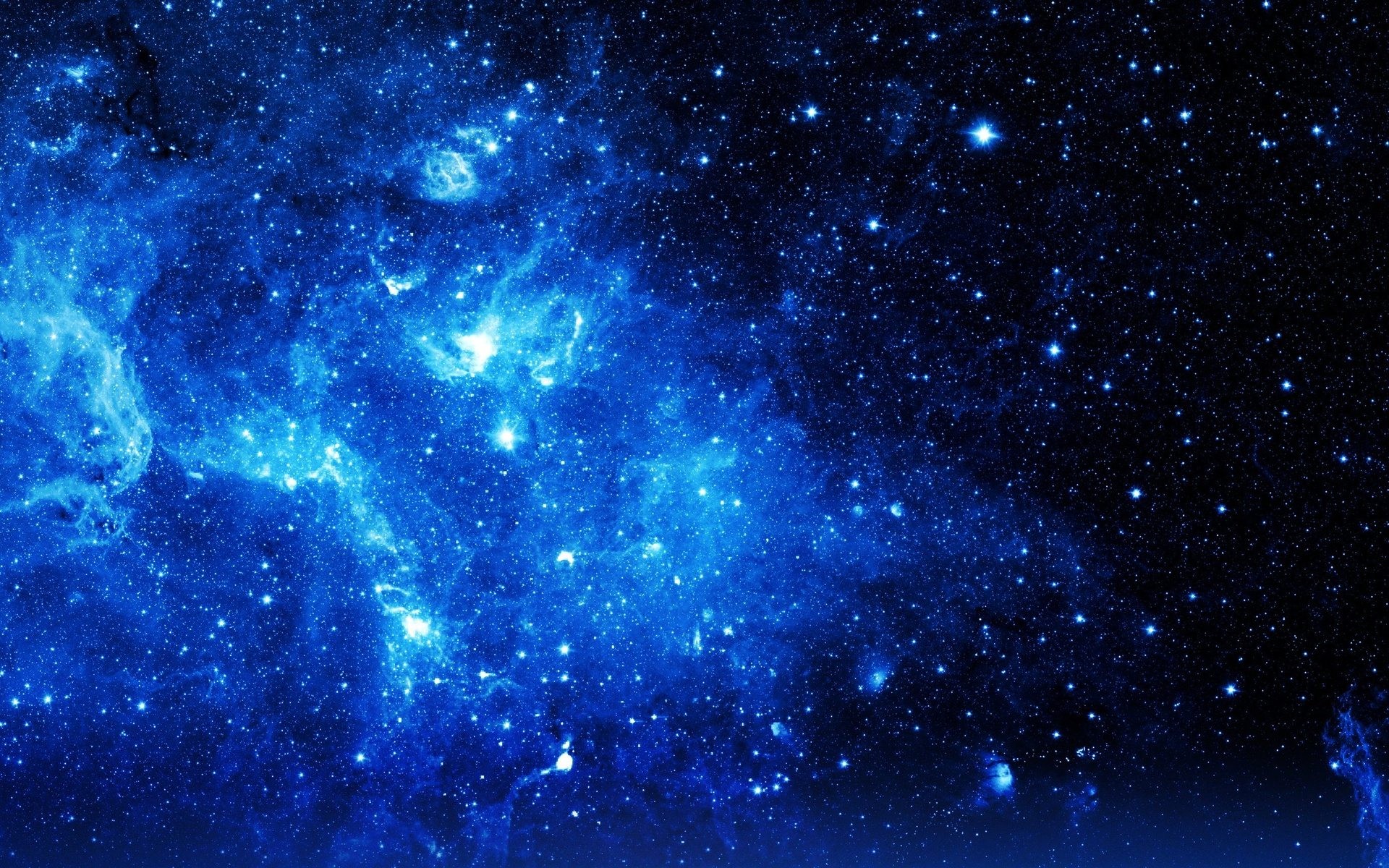 nebula stars in universe space wallpaper