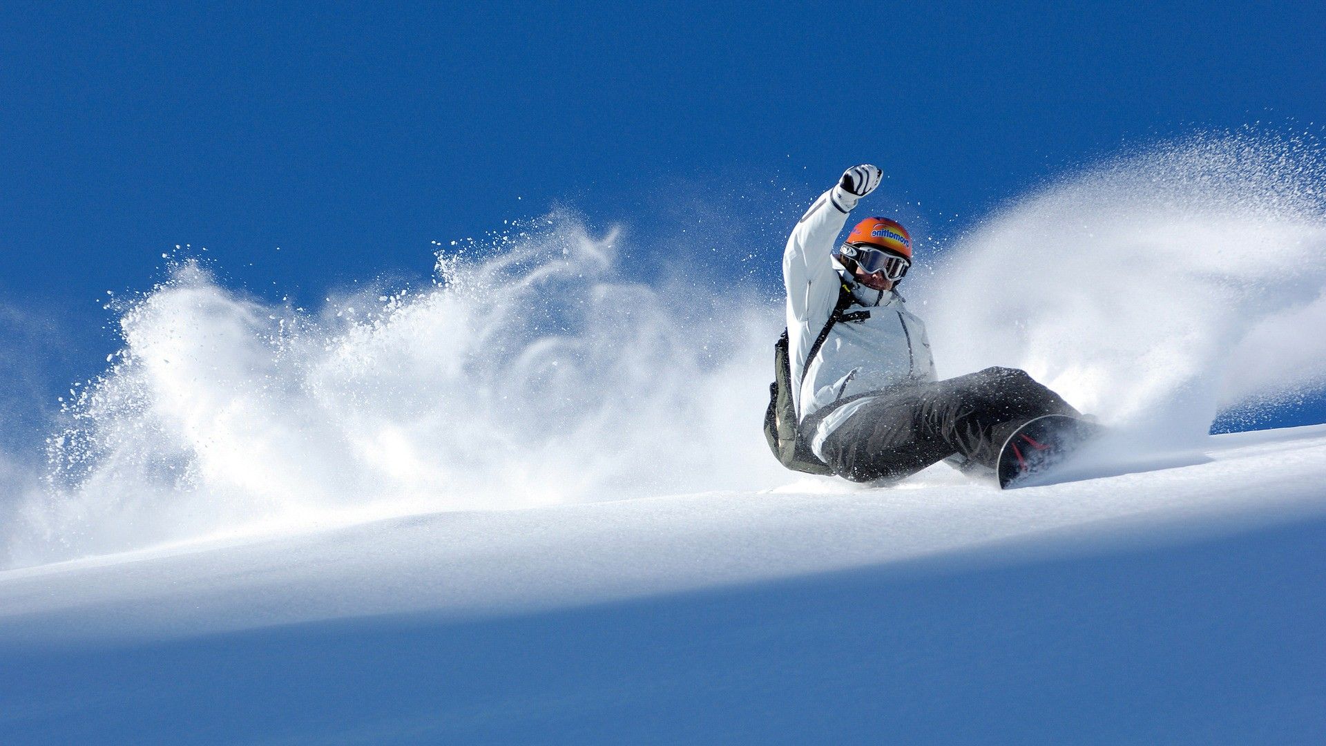 awesome natural snowboarding image