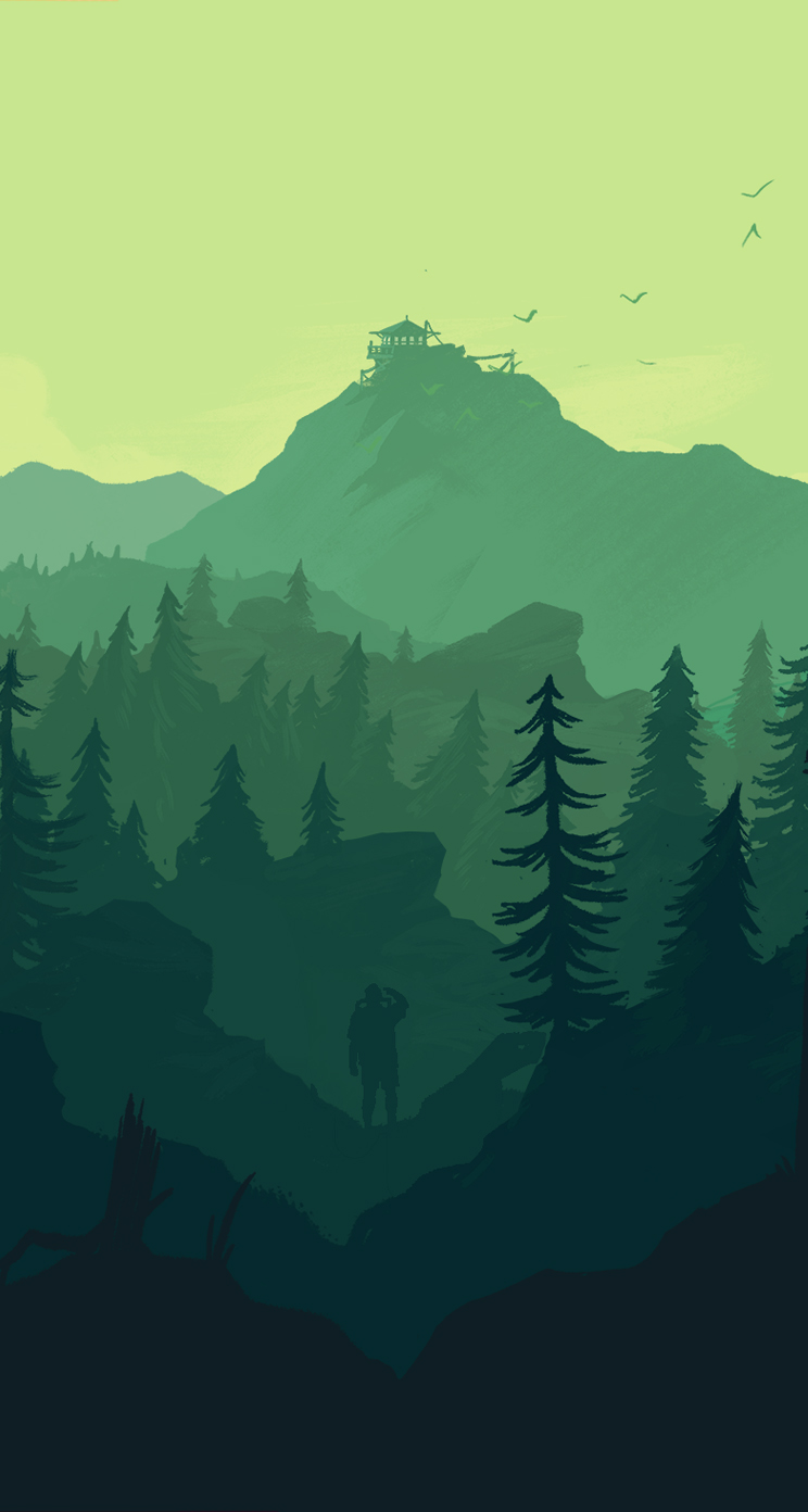 firewatch hd wallpaper