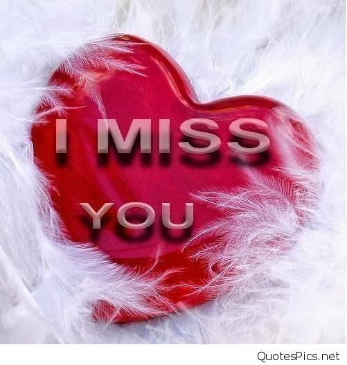i miss you wishes image