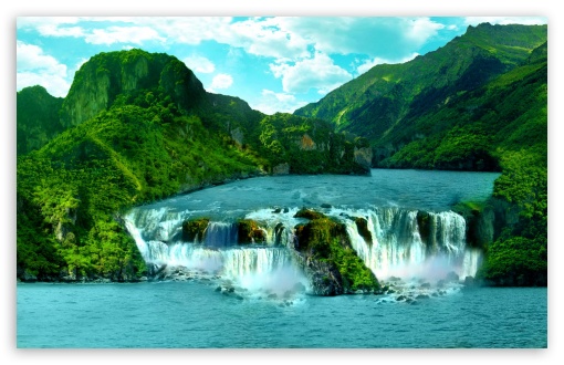 awesome hd waterfall image