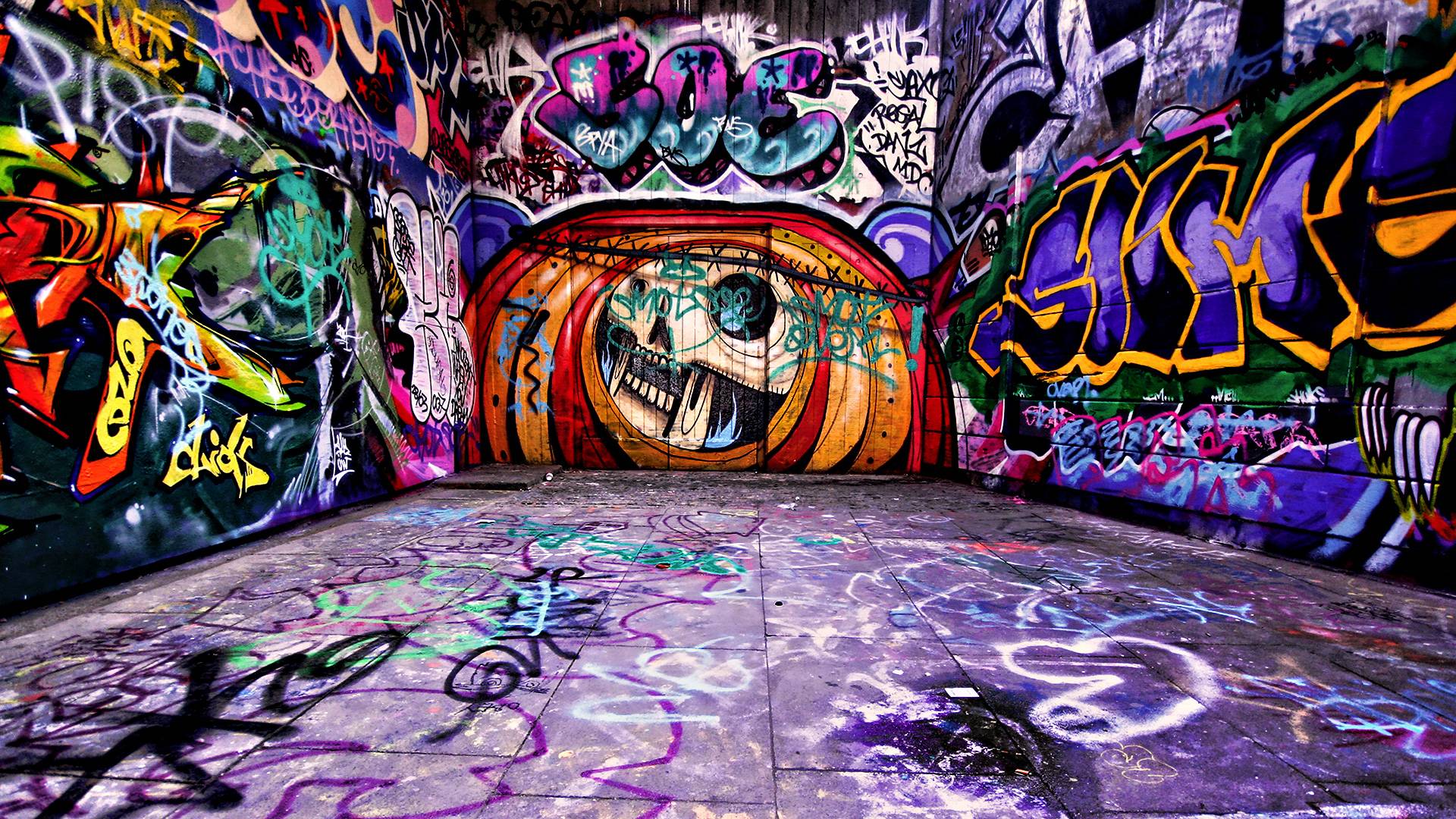 colorful graffiti image hd