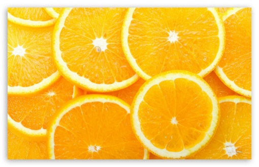 nature orange slice wallpaper