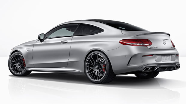 grey AMG coupe wallpaper
