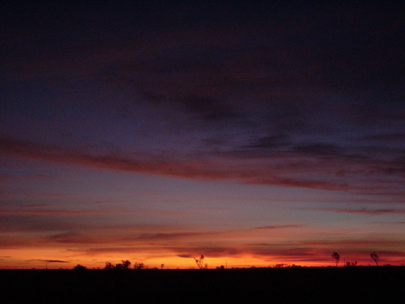 free nature dark sunset image
