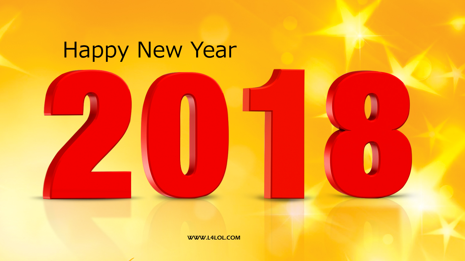 happy new year 2018 image