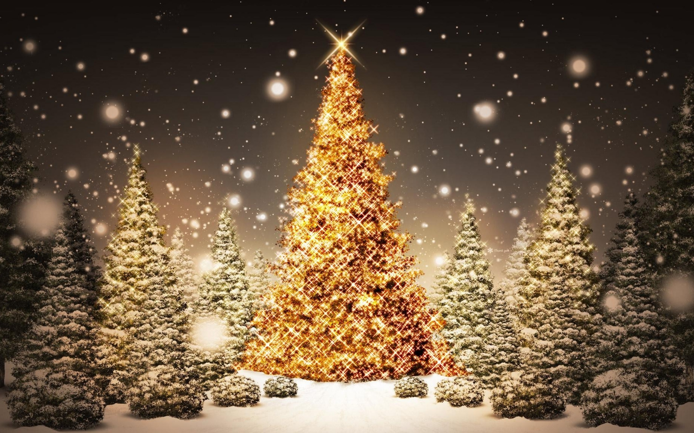 free hd christmas tree image