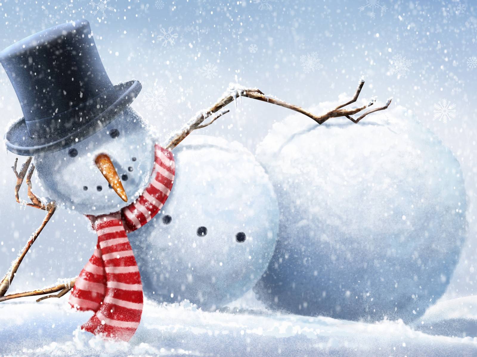 Best Christmas Wallpaper, So Cute Snowfall Image, #27925