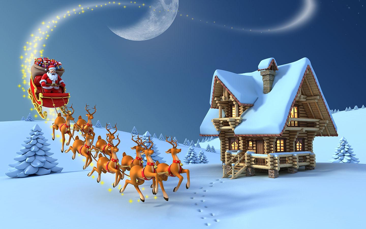 cute horse christmas