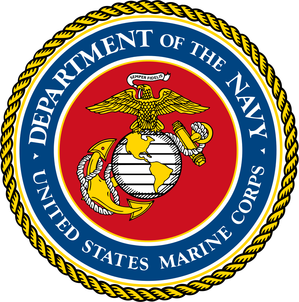 floral hd marine corps logo image