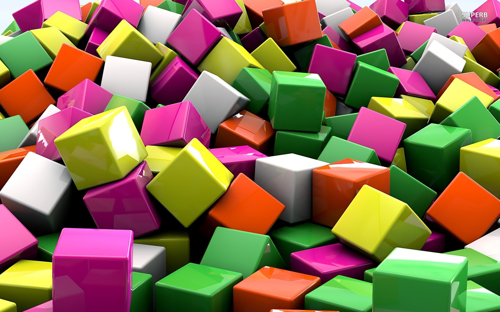 colorful cubes hd image