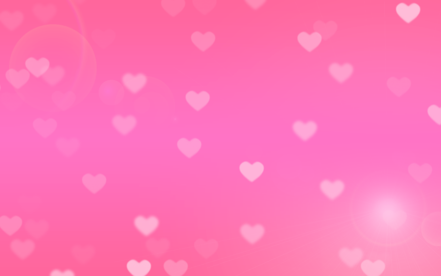 lovely heart pink backgrounds